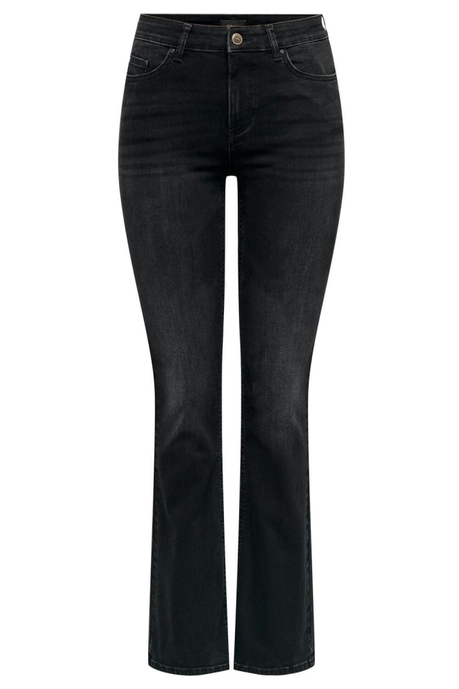 ONLBLUSH MID FLARED DNM TAI1099 NOO 15286686 WASHED BLACK